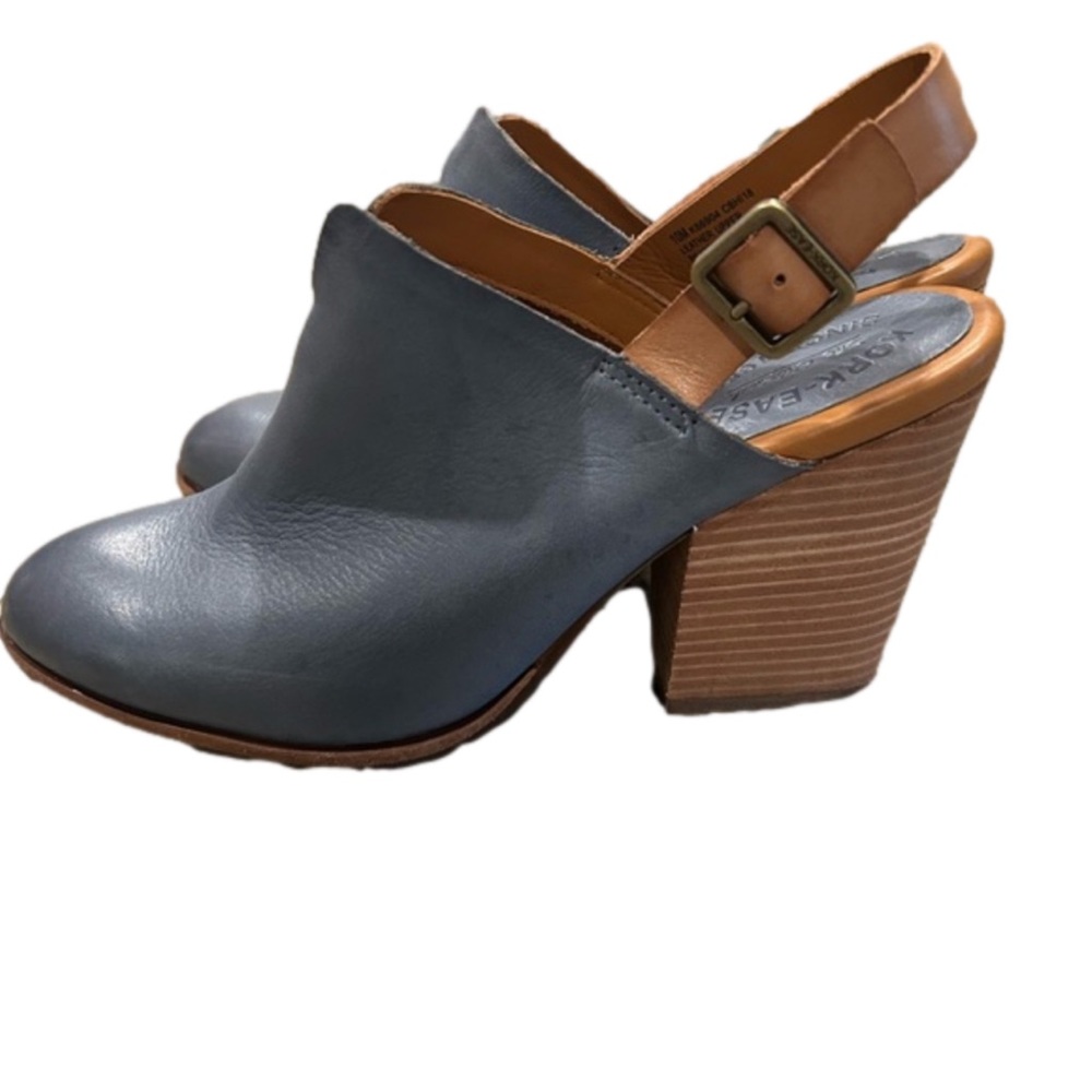 KorkEase mules blue denim sz 9.5-10